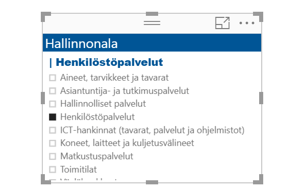 Kolme vinkkiä valintojen näyttämiseen Power&nbsp;BI:ssä